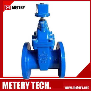 PN16 Double Flange Non Rising Stem Gate Valve MTZ45X