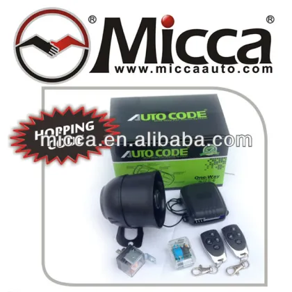 MICCA car security alarm system, rolling code, Aftermaket car alarm system hopping code (OW007)