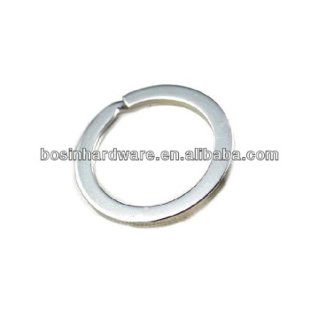 Custom Good Quality Metal Meilleur prix Flat Split Ring