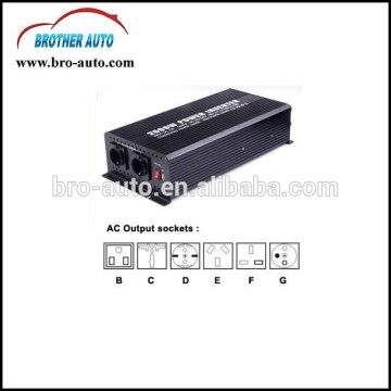 High quality input DC12V car 3000 watts power inverter