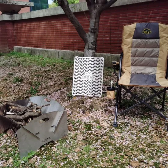 Cheap Price Fire Pit and BBQ Charcoal Grill for Camping