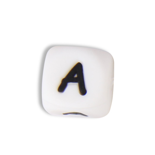 Food Grade Letter Silicone Teething Beads