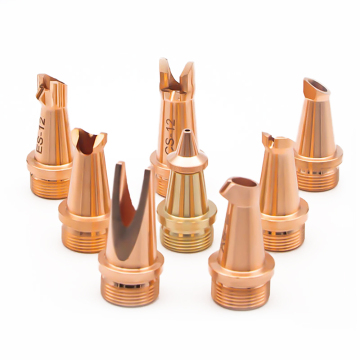 Laser Handheld Welding Nozzle 8Pcs Set Copper Nozzles for Welding Machine