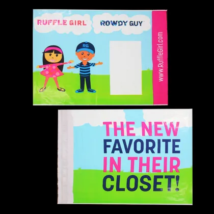 Cute Colourful Poly Courier Bag