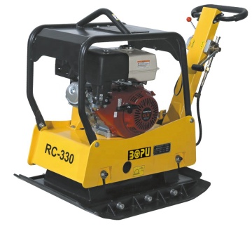 250 kg de gasolina mini compactador de placa portátil de mano reversible con motor Honda