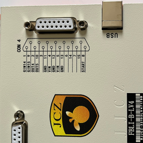 Pequeña máquina de marcado láser de fibra de fibra en línea CE