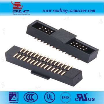 Pitch 1.27mm Box Header SMT Type With CAP 20Pin Connector