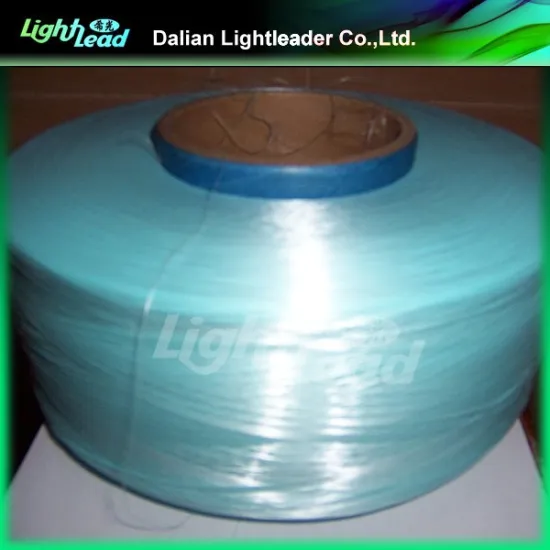 Polyester sexy hipster lace glow in the dark yarn