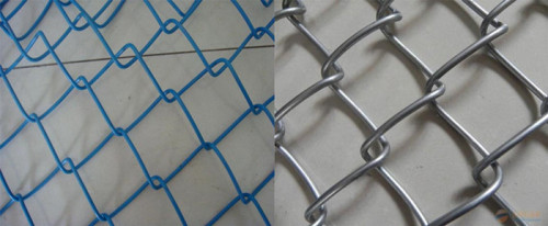 Pvc Coated Chain Link Fence for Constructions