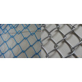 PVC recubiertos Chain Link valla para construcciones