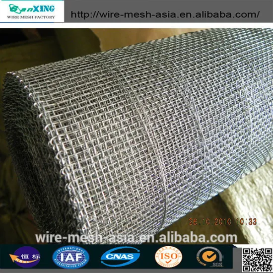 10 gauge crimped mesh