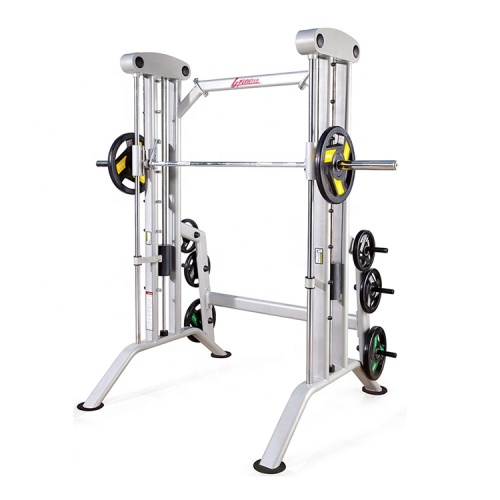 Ticari doğrusal vücut geliştirme ekipmanı spor salonu Smith Machine