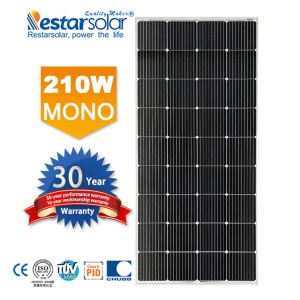 Painéis solares de alta eficiência 210W-230W