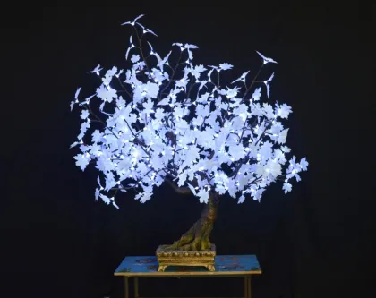 Artificial Indoor Blossom LED Light Bonsai Tree