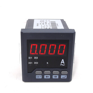 डिजिटल एमीटर AC0-5A DQ703II-3K1 80x80 AC डिस्प्ले एडजस्टेबल