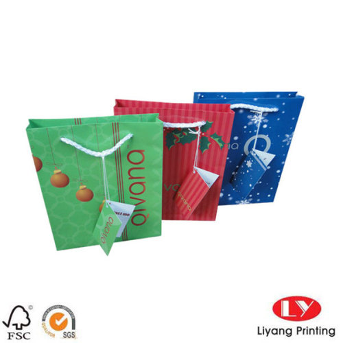 Cheap Price Christmas Paper Bag for Gifts