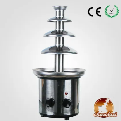 CHOCOLAZI ANT-8045 four tier chocolate fountain