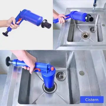Remover Bathroom Kitchen Toilet Cleaning Tools Air Pump Pressure Pipe Plunger Drain Cleaner Sewer Sinks Basin Pipeline Clogged