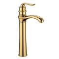 Titanium Chrome Basin Faucets Single Handle