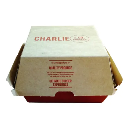 Take away box hamburger box  Bakery Box