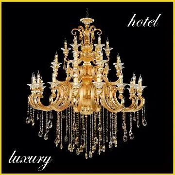 multicolored plastic chandelier