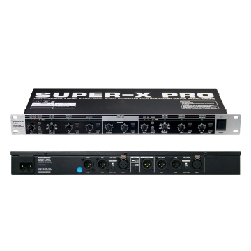 High-Precision CX2310 Stereo 2-Way/Mono 3-Way Audio Processor with Adjustable Subwoofer Output and Time Delays