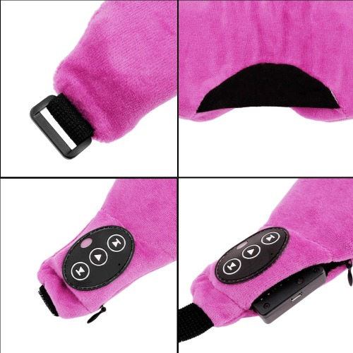 Masker Mata Tidur Bluetooth Ikat Kepala yang Dapat Dicuci Lembut