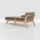 Cuir contemporain en bois massif Livingbed