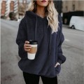 Women's Long Sleeve Sherpa Pullover