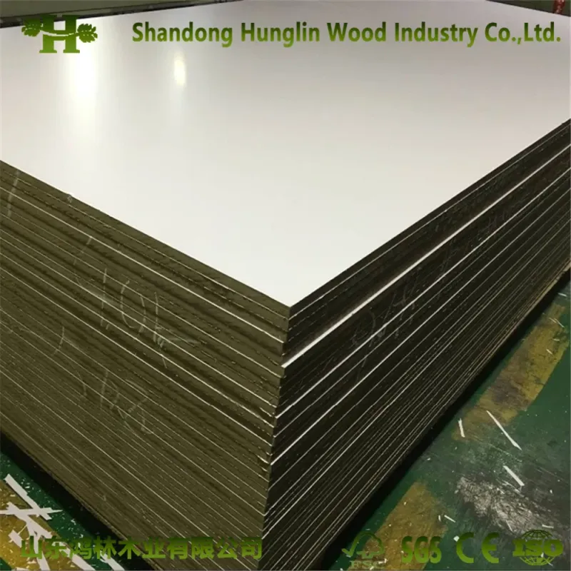 High Glossy PVC / HPL / UV/Melamine Paper Coated MDF