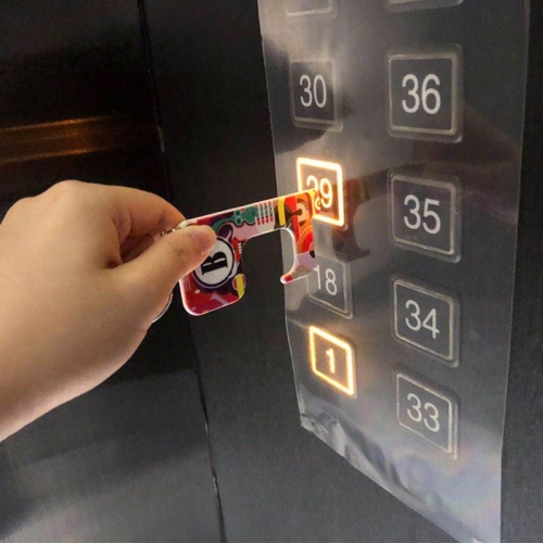 No Touch Door Opener Keychain