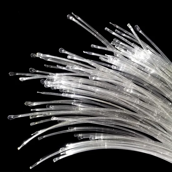 Fiber Optic Curtain with 30W RGBW Color Change Light Engine for Multi Sensory Room