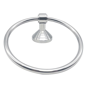Bague de serviette chromée - Accessoire de salle de bain des articles sanitaires