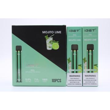 Iget Vape 1800 Puffs Iget Max Disposable Vape