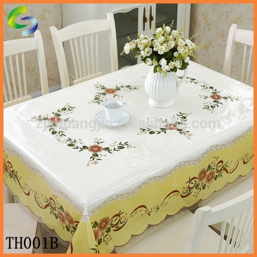 High Quality Hard Thick Clear Plastic Table Cloth, High Quality High