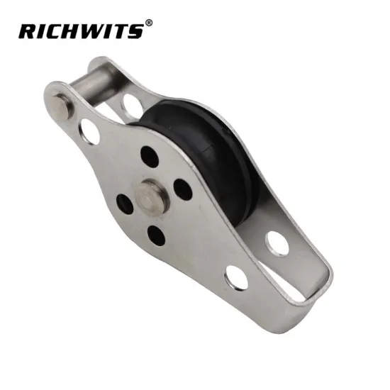 Heavy Duty Single Pulley Block Stainless Steel Hardware Single Wheel Pulley