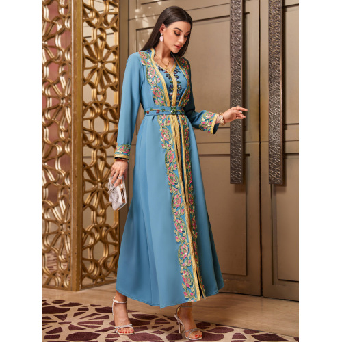 منجوق دوزی لوکس مراکشی Abaya Jalabiya