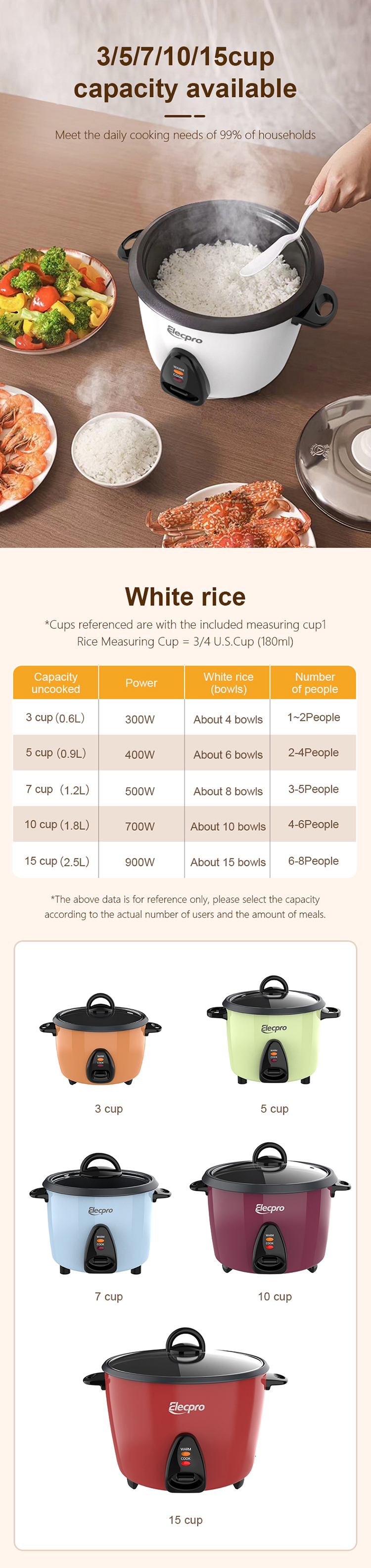 small drum shape rice cooker (3)
