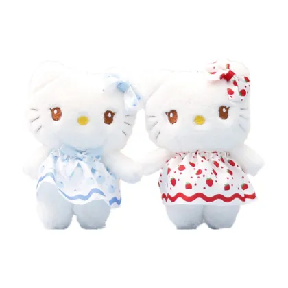 Wholesale Kawaii Hello Kitty Plush Keychains and Mini Stuffed Toys