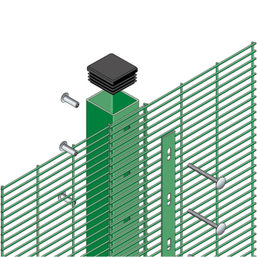 High Quality 358 Anti-Climb Fence for Airport Security