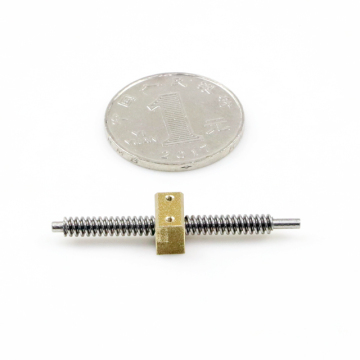 Tornillo de avance 3,5 mm de diámetro 2 mm de avance para servo