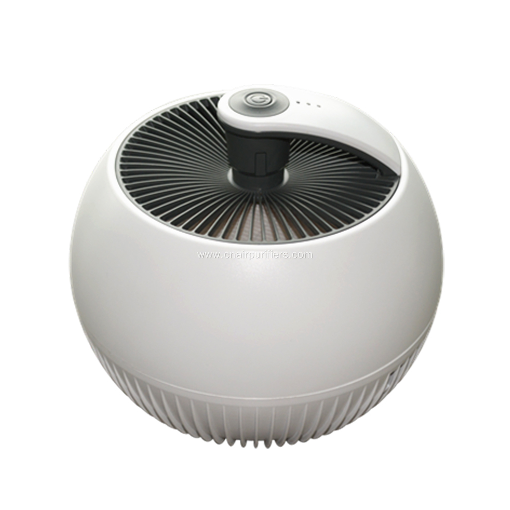 desktop negative ion air purifier with hepa