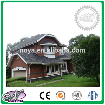 Fiberglass asphalt roofing Shingles coloured glaze laminated asphalt shingles with great price