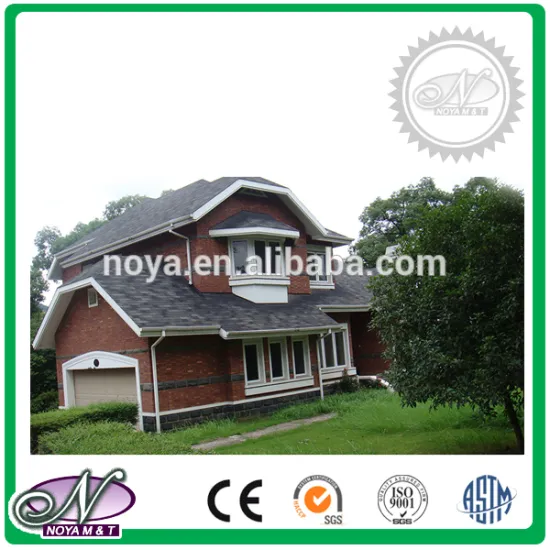 Decoration of slope roofing waterproofing coloured glaze china cheap asphalt shingles made in China