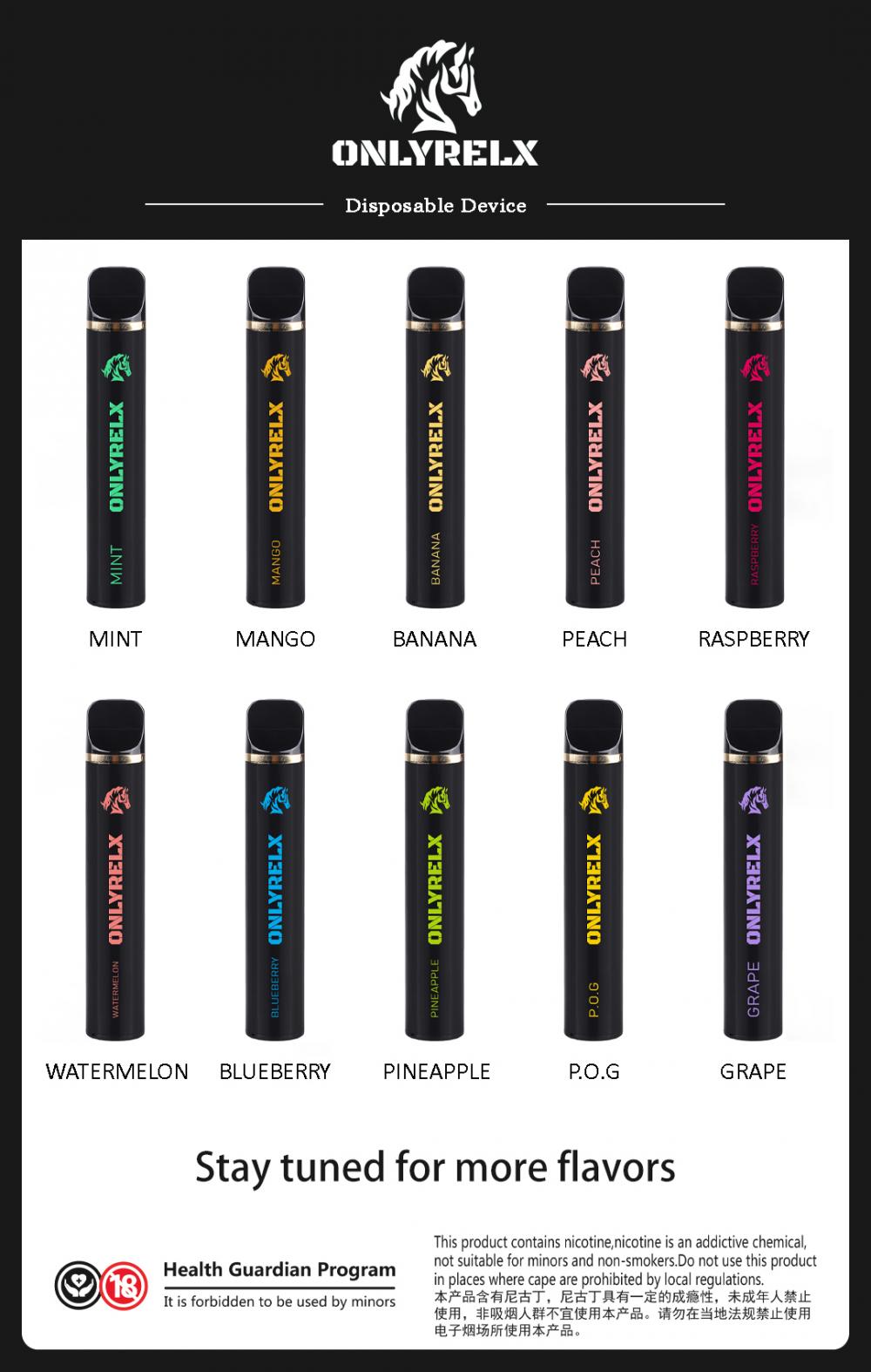 Innovative Disposable Vapes Pen 850mAh 4.5ml Pods