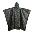 Waterproof Hooded PVC Army Raincoat Rain Poncho