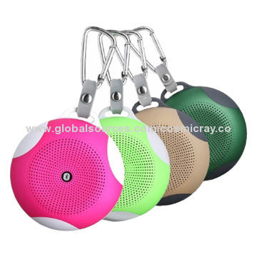 Bluetooth Speakers with Good Factory Price, Simple and Fashionable Button Design