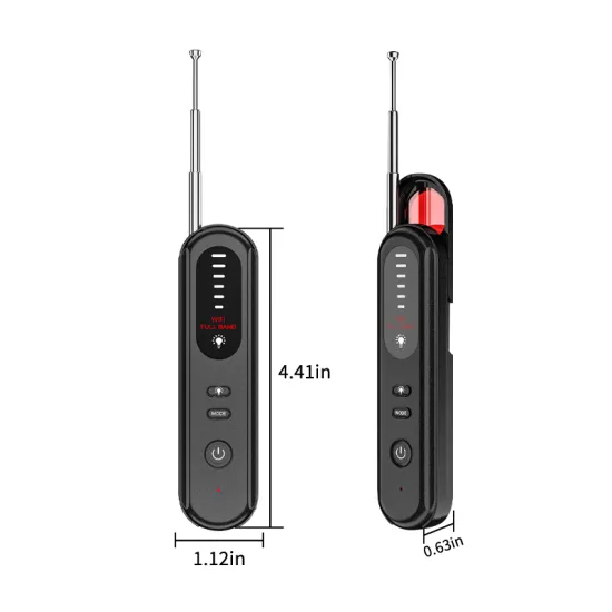 Hidden Camera and Spy Device Detector: Portable, GPS Signal Tracking, and Hotel Alarm Device Finder