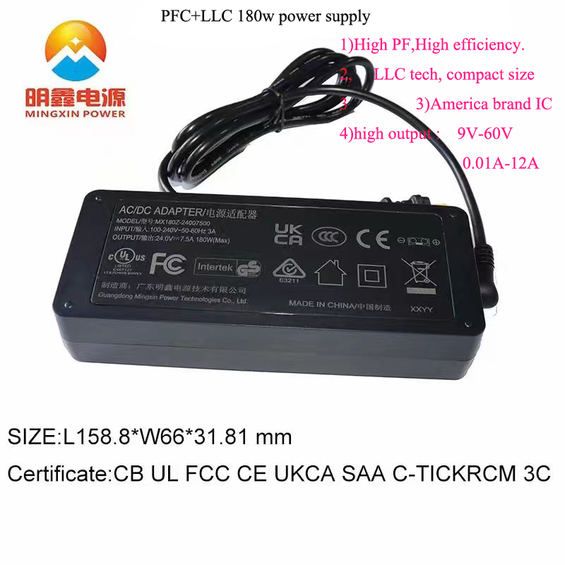 DC 19.5V9.23A 180W Adaptateur d'alimentation