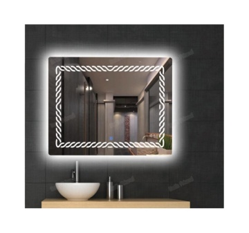 Wall Hung Anti Fog LED Bathroom Vanity Mirror with 3 Color Lights